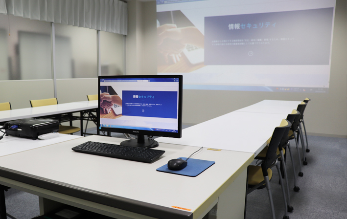 打合わせや会議を行う、セミナールーム。