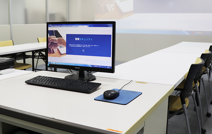 打合わせや会議を行う、セミナールーム。